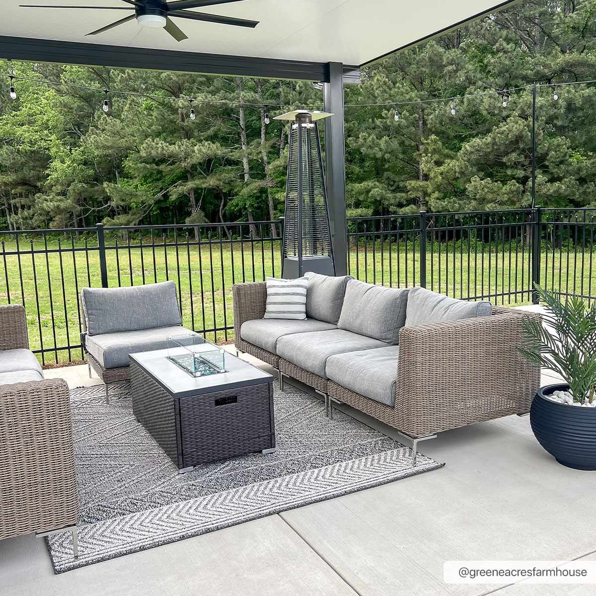 Areli Beige / Brown Outdoor Rug - Quahog Bay Bedding
