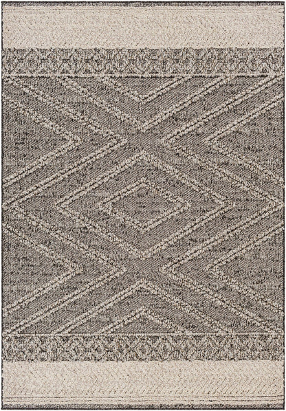 Areli Beige / Brown Outdoor Rug - Quahog Bay Bedding