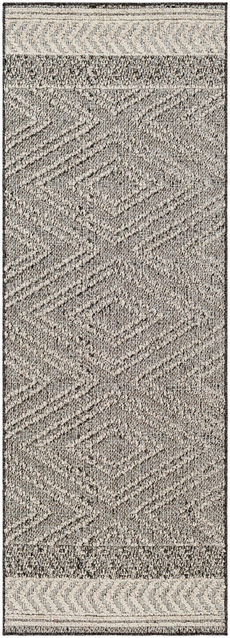 Areli Beige / Brown Outdoor Rug - Quahog Bay Bedding