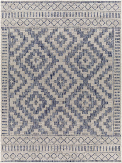 Kabala Dark Blue Area Rug - Clearance