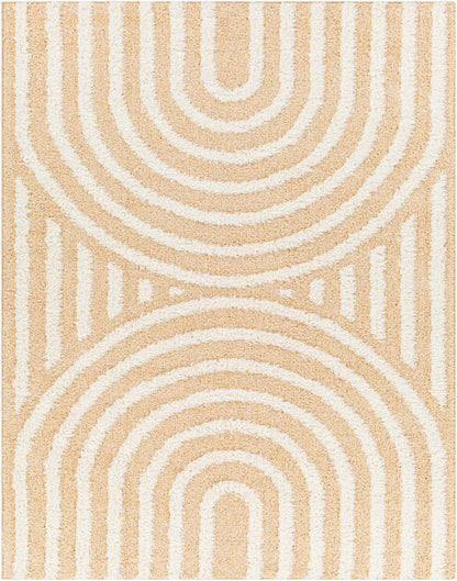 Arnel Beige Area Rug - Quahog Bay Bedding