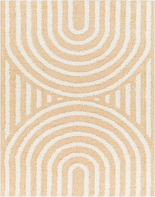 Arnel Beige Area Rug - Quahog Bay Bedding