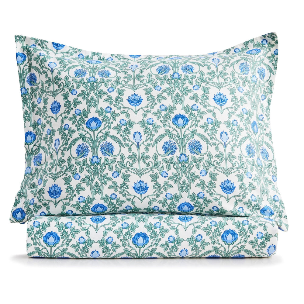 Arts & Crafts Floral Printed Duvet Set - Quahog Bay Bedding