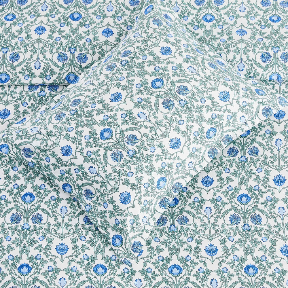 Arts & Crafts Floral Printed Duvet Set - Quahog Bay Bedding