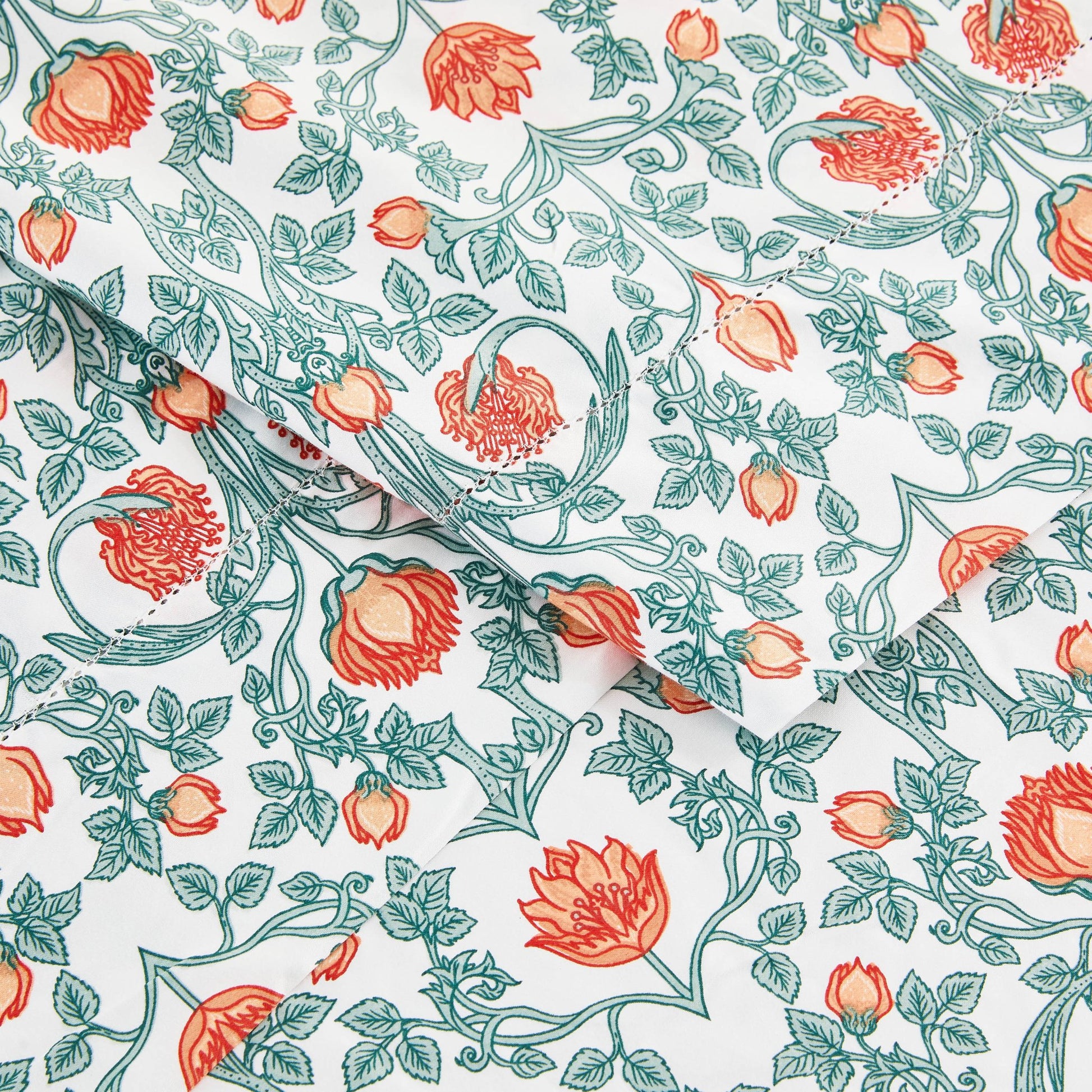 Arts & Crafts Floral Printed Sheet Set - Quahog Bay Bedding