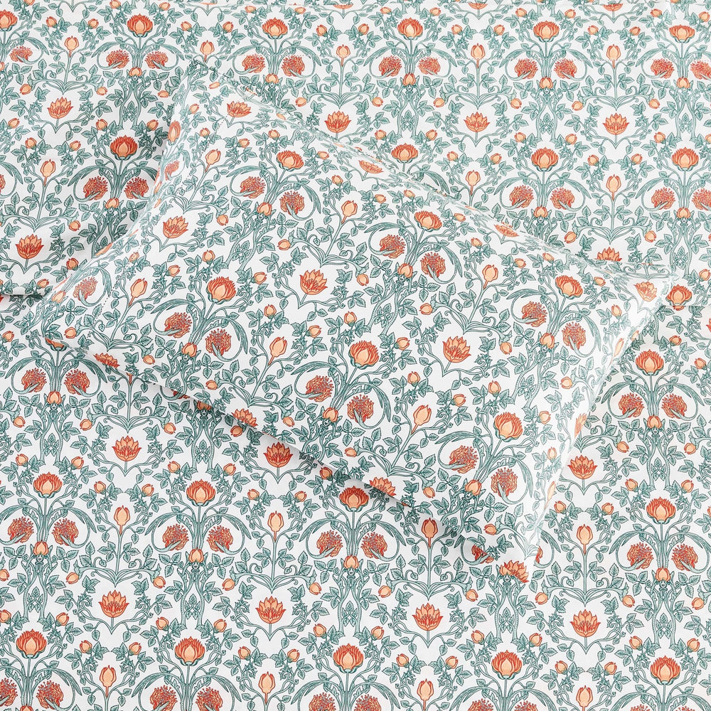 Arts & Crafts Floral Printed Sheet Set - Quahog Bay Bedding