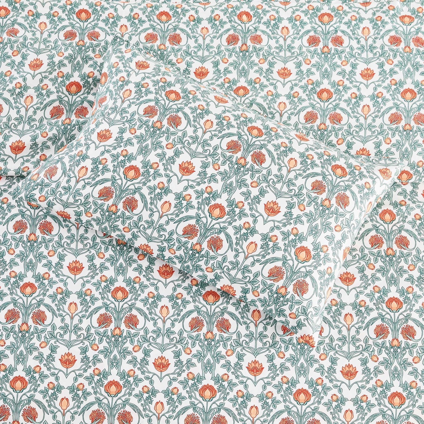 Arts & Crafts Floral Printed Sheet Set - Quahog Bay Bedding
