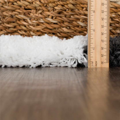 Atira Black & White Checkered Area Rug - Quahog Bay Bedding
