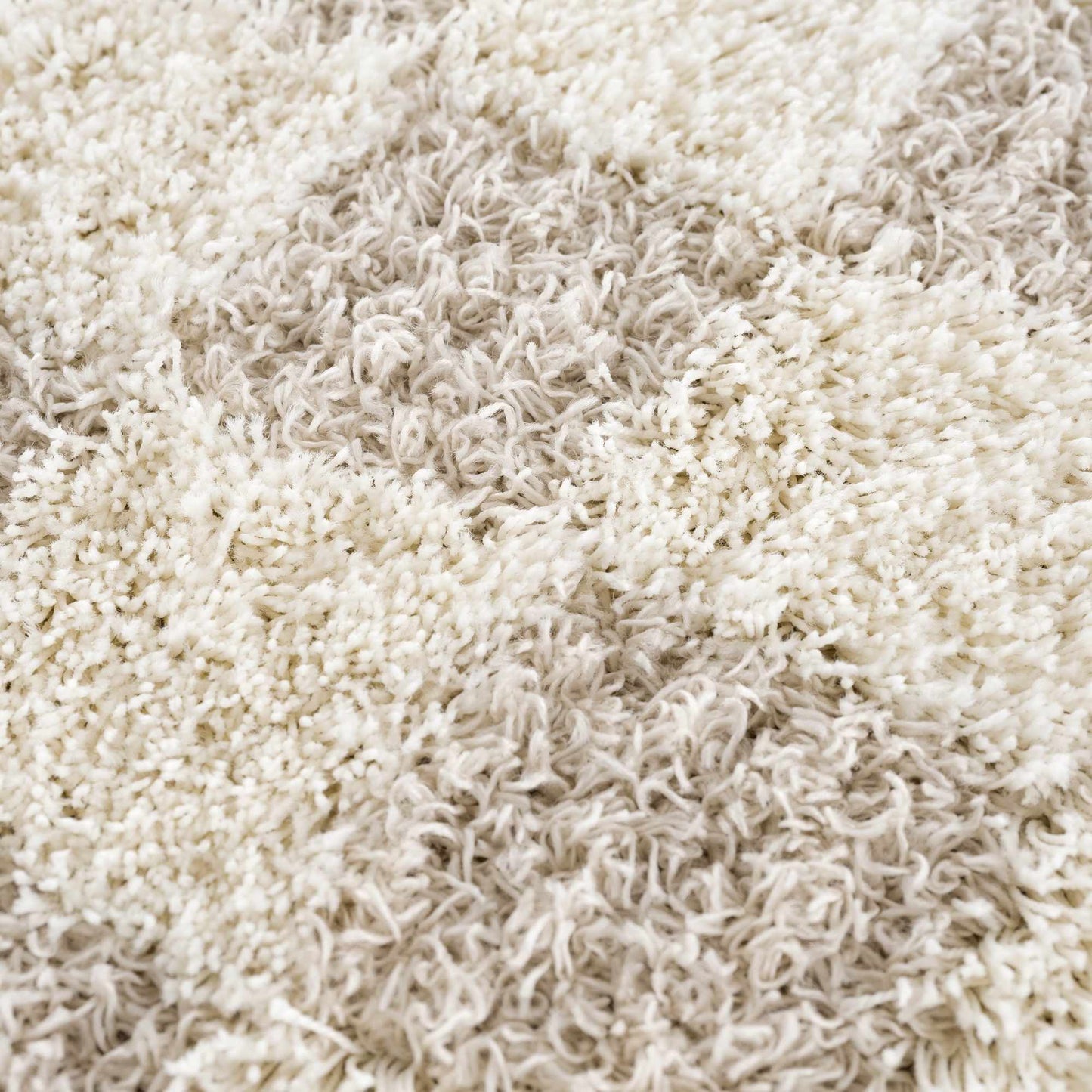 Atira Light Brown Checkered Area Rug - Quahog Bay Bedding