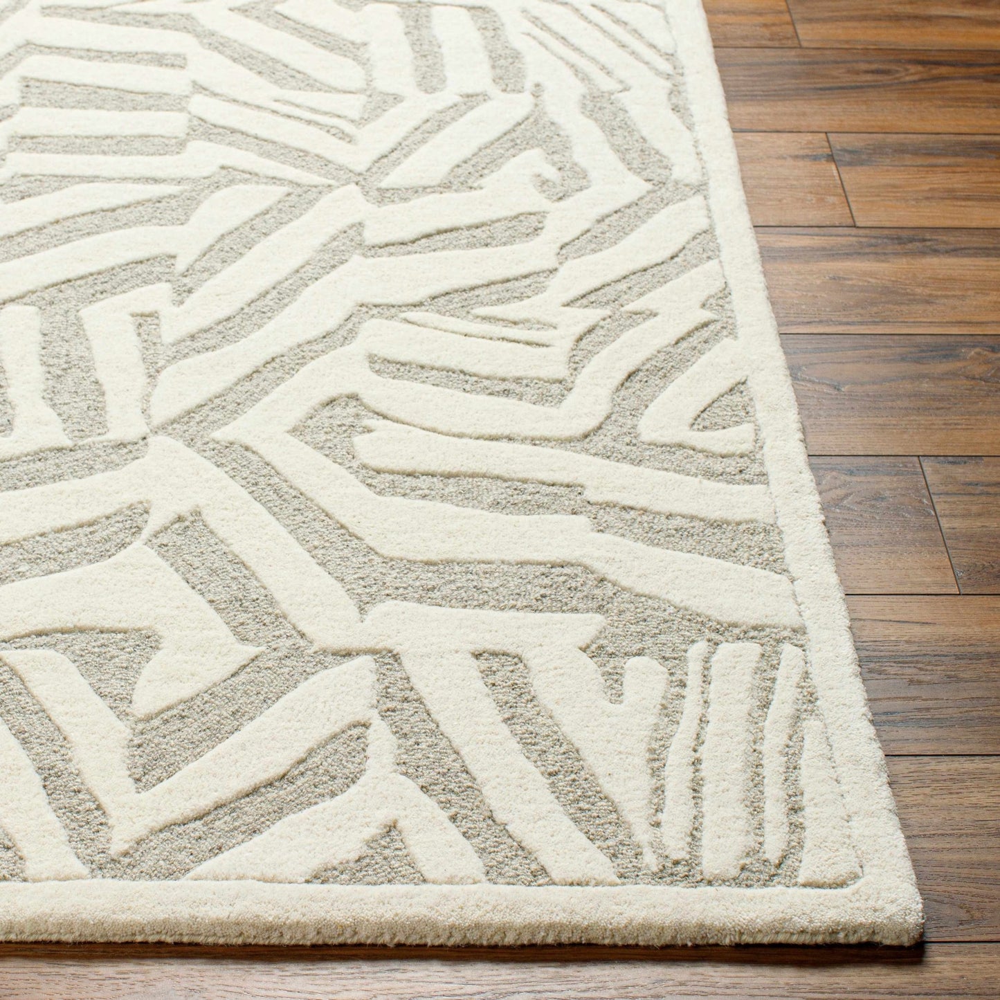 Avian Cream Wool Area Rug - Quahog Bay Bedding