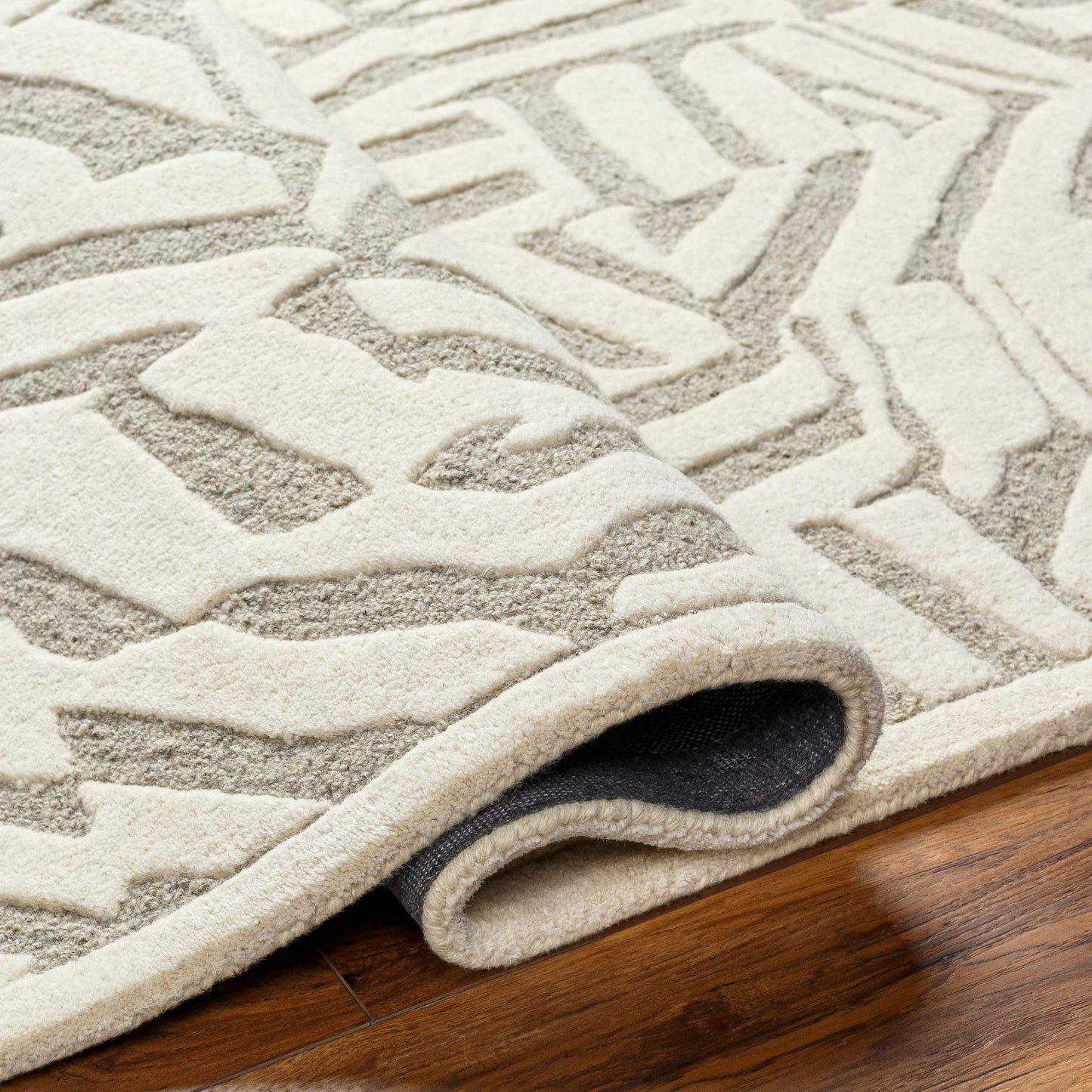 Avian Cream Wool Area Rug - Quahog Bay Bedding