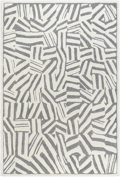 Avian Gray Wool Area Rug - Quahog Bay Bedding