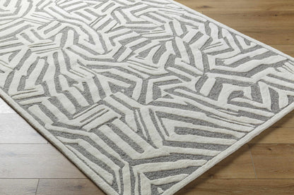 Avian Gray Wool Area Rug - Quahog Bay Bedding