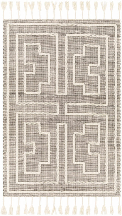 Azra Tasseled Jute&Wool Rug - Quahog Bay Bedding
