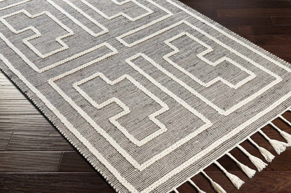 Azra Tasseled Jute&Wool Rug - Quahog Bay Bedding