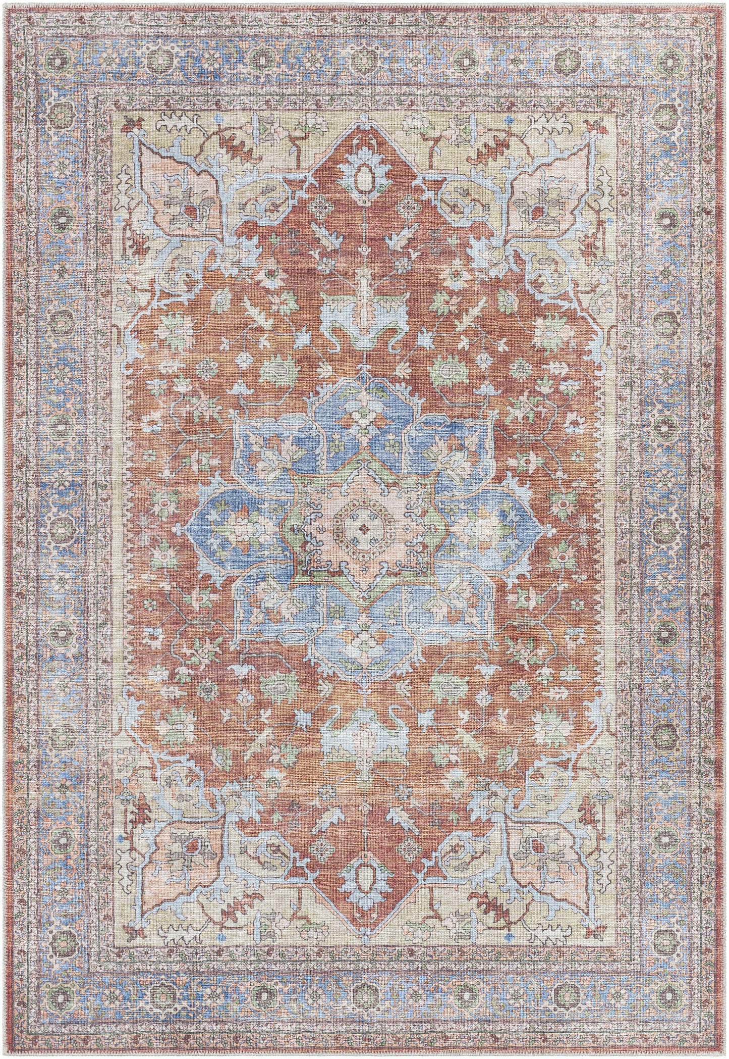 Brown Bagamanoc Medallion   Area Rug - Clearance