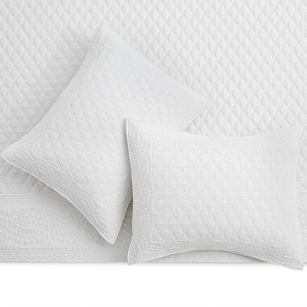 Ballou Bedspread Set - White - Quahog Bay Bedding