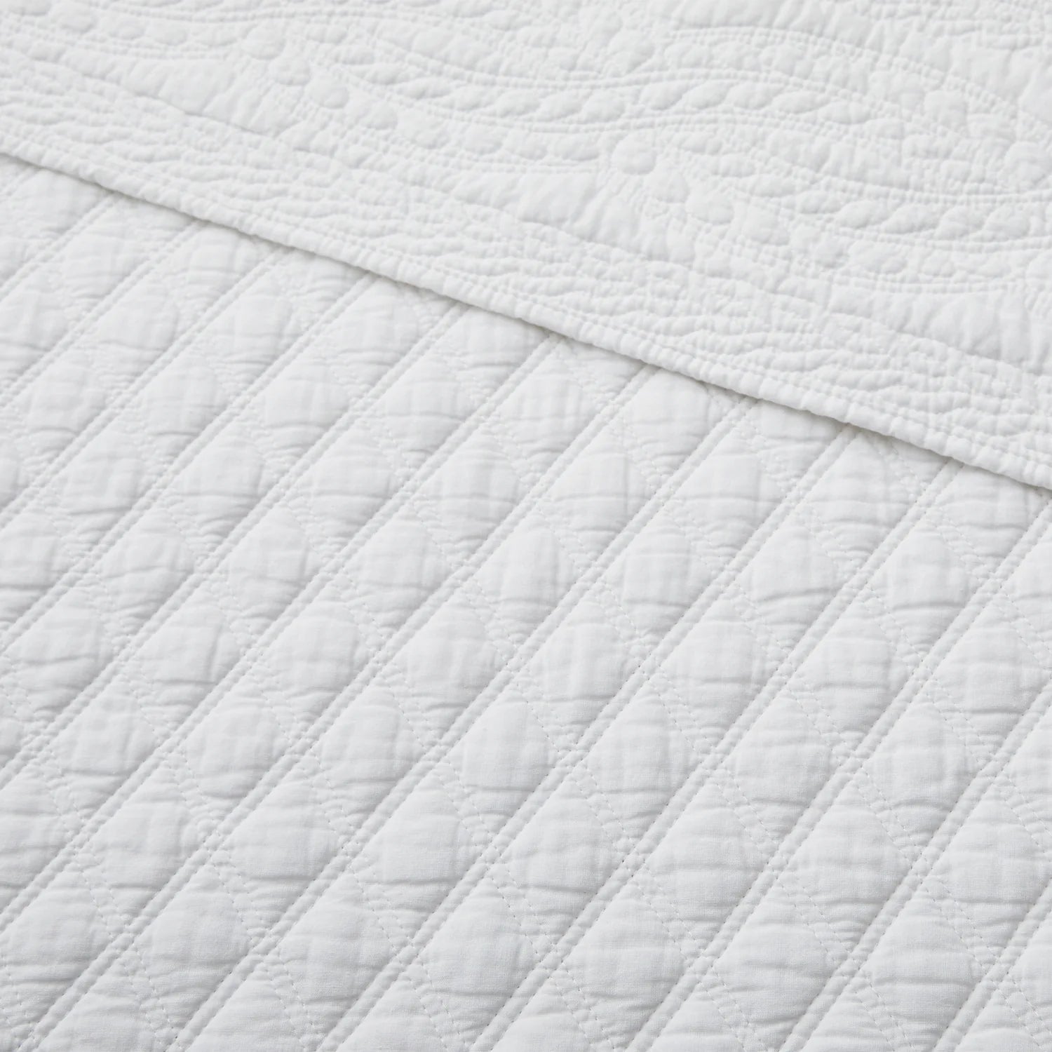 Ballou Bedspread Set - White - Quahog Bay Bedding