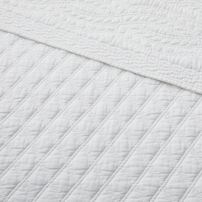 Ballou Throw Blanket - White - Quahog Bay Bedding