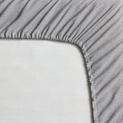 Bamboo 2000 Thread Count 6 - Piece Chambray Sheet Set with SnugGrip - Quahog Bay Bedding