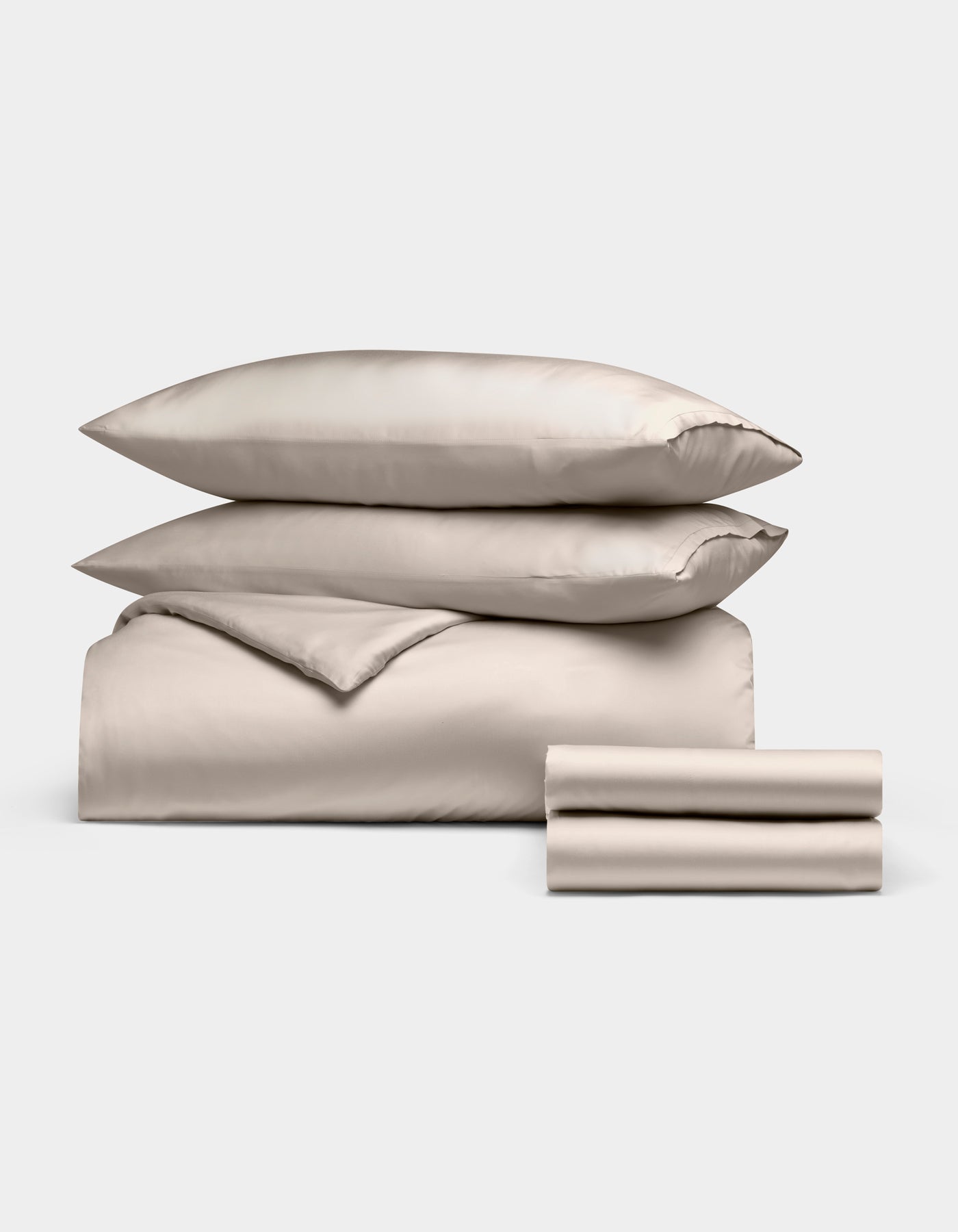 Bamboo Bedding Deluxe Bundle - Down Alternative - Sheet Set, Duvet & Comforter - Quahog Bay Bedding