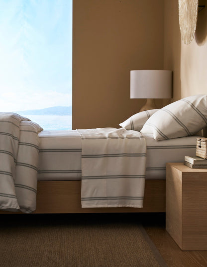 Bamboo Bedding Deluxe Bundle - Down Alternative - Sheet Set, Duvet & Comforter - Quahog Bay Bedding