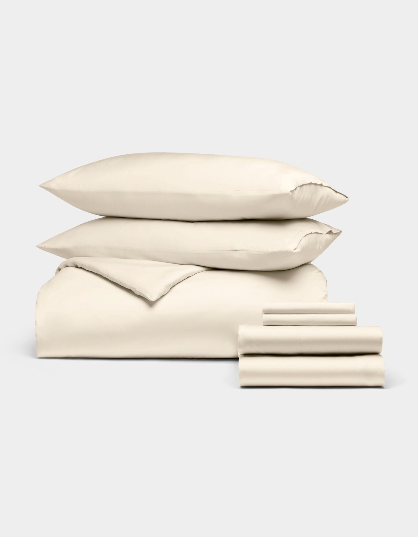 Bamboo Bedding Ultimate Bundle - Sheet Set, Pillows, Duvet & Comforter - Quahog Bay Bedding