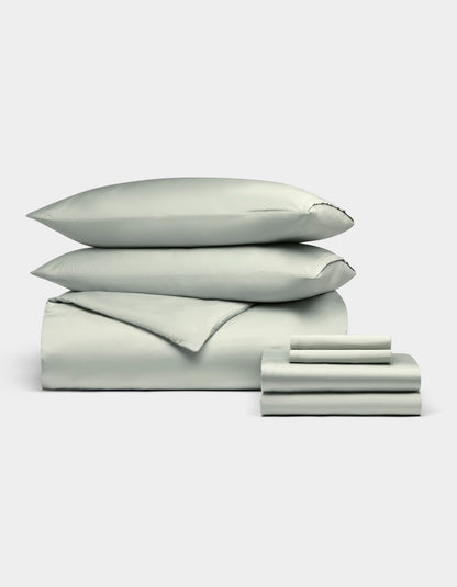 Bamboo Bedding Ultimate Bundle - Sheet Set, Pillows, Duvet & Comforter - Quahog Bay Bedding