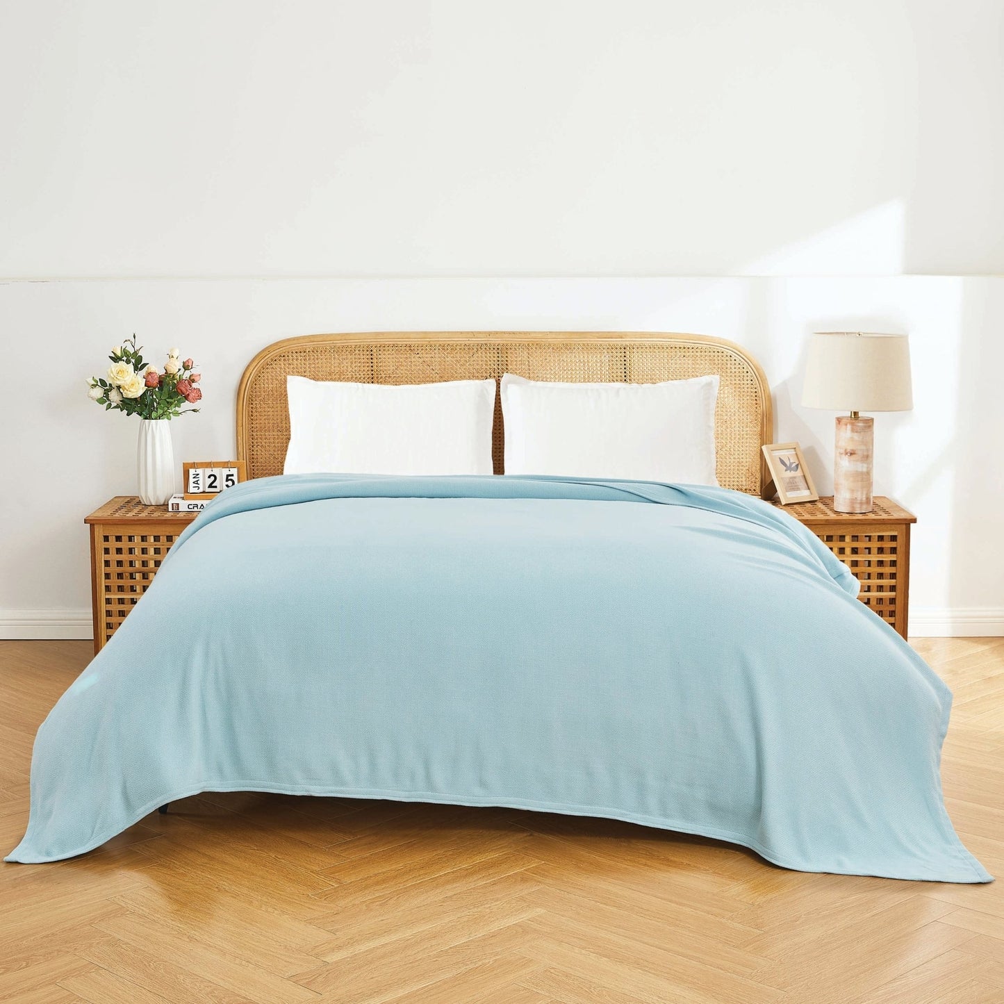 Bamboo Cotton Blanket - Quahog Bay Bedding