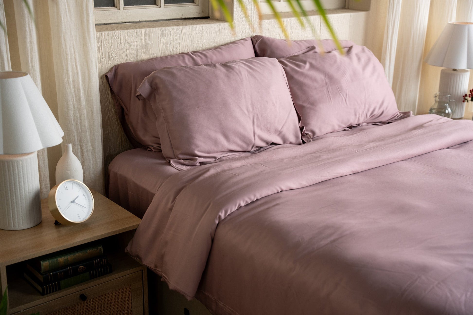Bamboo Duvet Cover Set + Shams - Quahog Bay Bedding