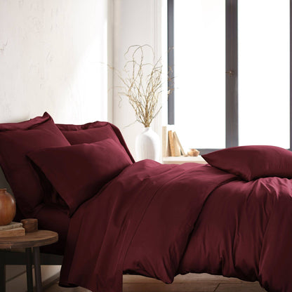 300TC Bamboo Duvet Cover Set - 100% Bamboo Viscose