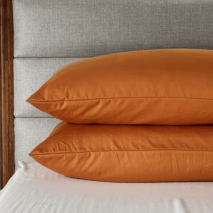 Bamboo Pillowcase Set 330TC Copper Infused