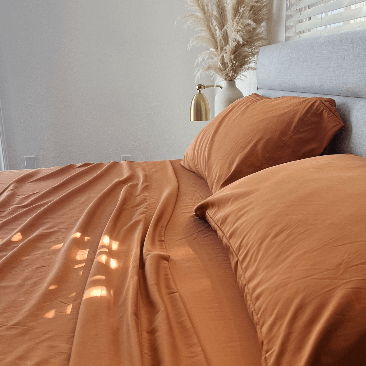 330TC Copper Infused Bamboo Sheet Set Infused With Natural Minerals