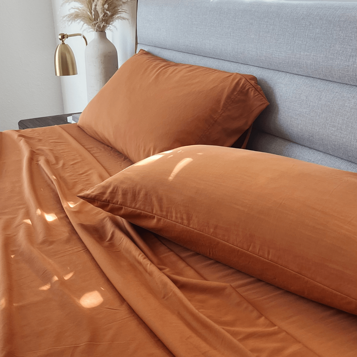 330TC Copper Infused Bamboo Sheet Set Infused With Natural Minerals