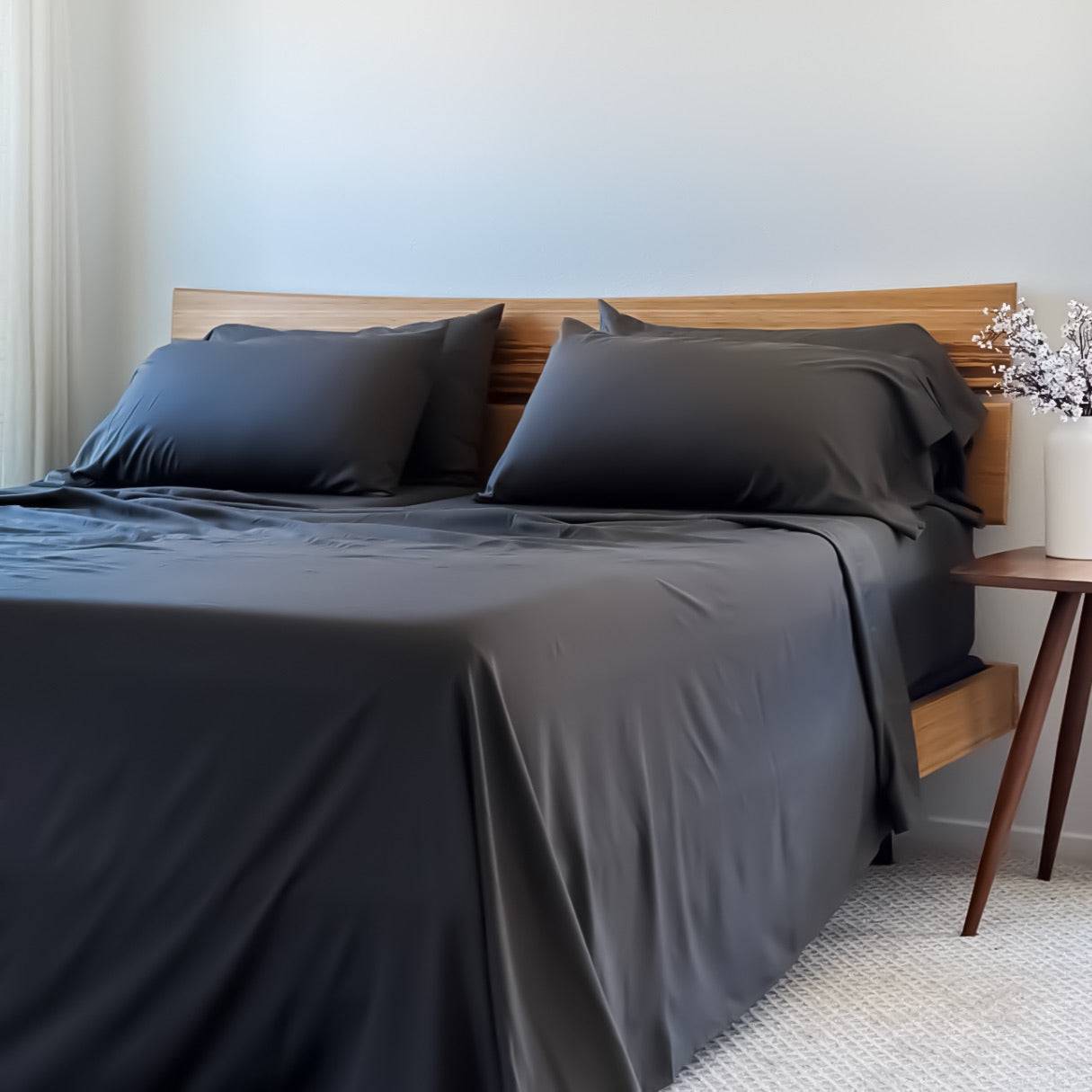 330TC Copper Infused Bamboo Sheet Set Infused With Natural Minerals