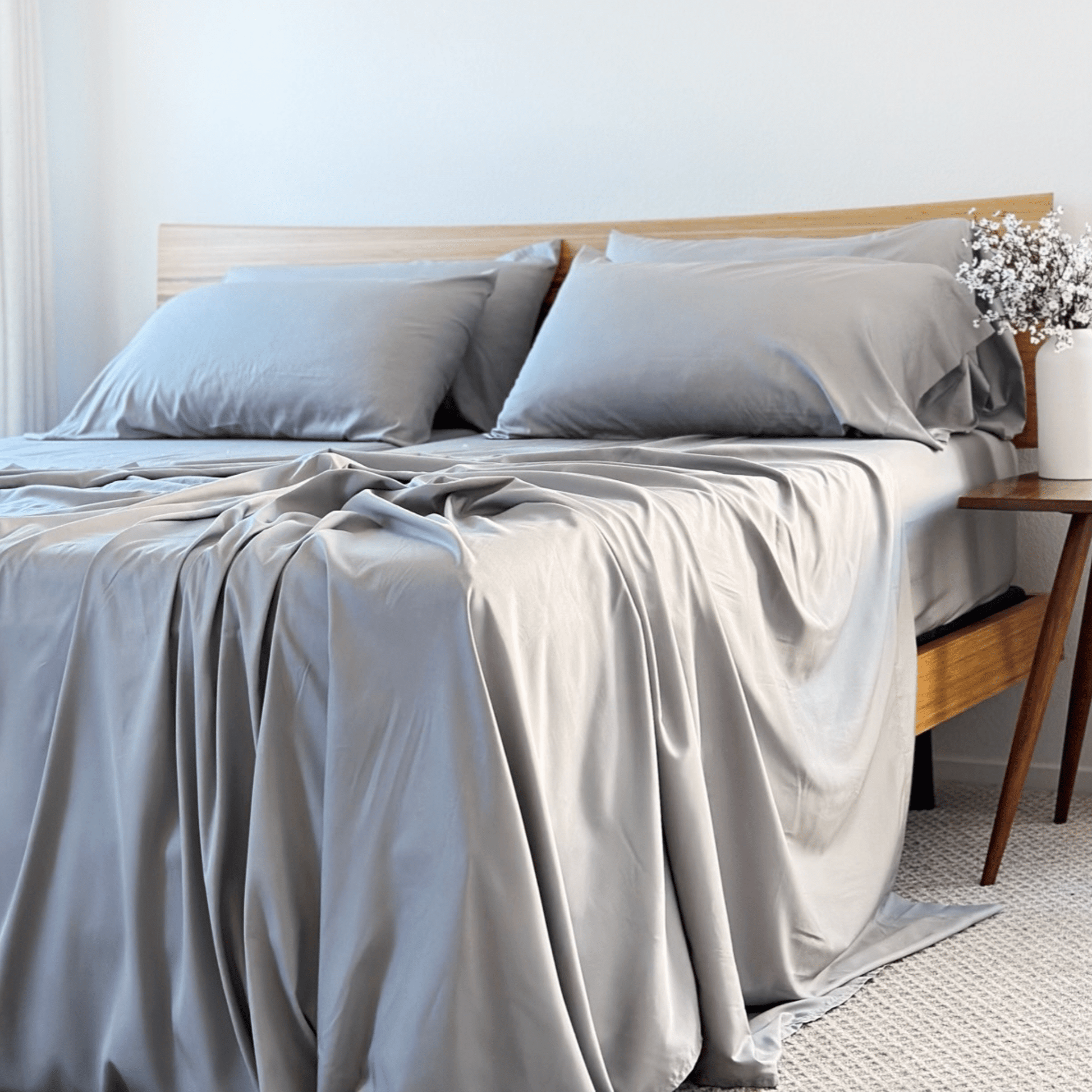 Best Bamboo Sheets 330TC Copper Infused - Quahog Bay Bedding