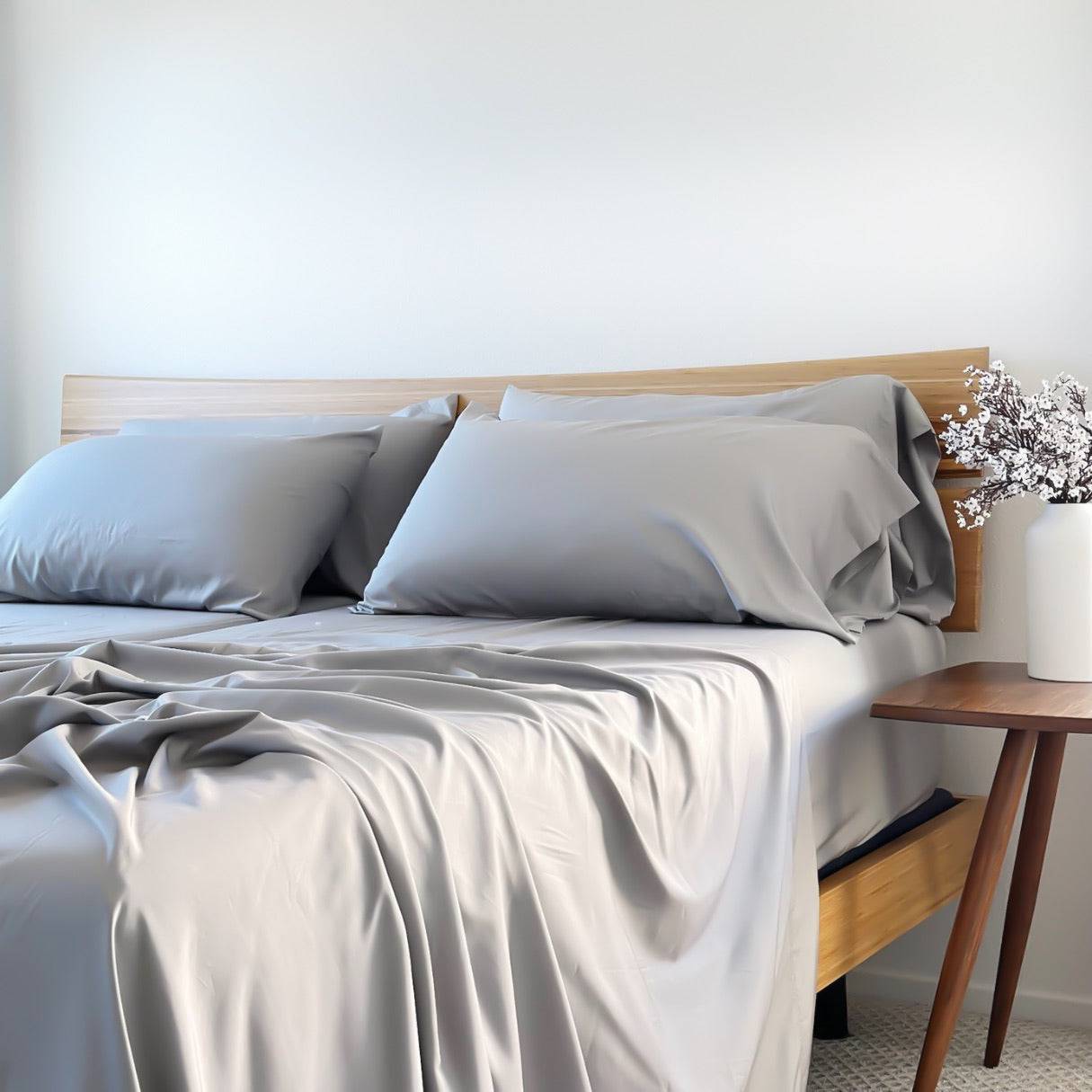 Best Bamboo Sheets 330TC Copper Infused - Quahog Bay Bedding