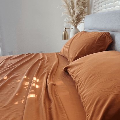 Best Bamboo Sheets 330TC Copper Infused | Quahog Bay Bedding