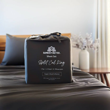 Best Bamboo Sheets 330TC Copper Infused - Quahog Bay Bedding