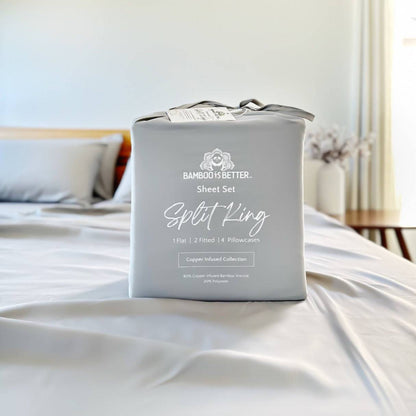 Best Bamboo Sheets 330TC Copper Infused - Quahog Bay Bedding