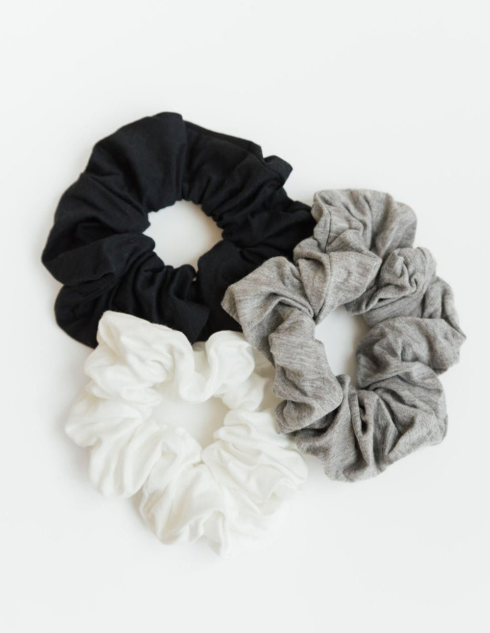Bamboo Stretch-Knit Scrunchies - Quahog Bay Bedding