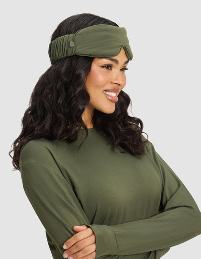 Bamboo Stretch-Knit Sleep Mask - Quahog Bay Bedding