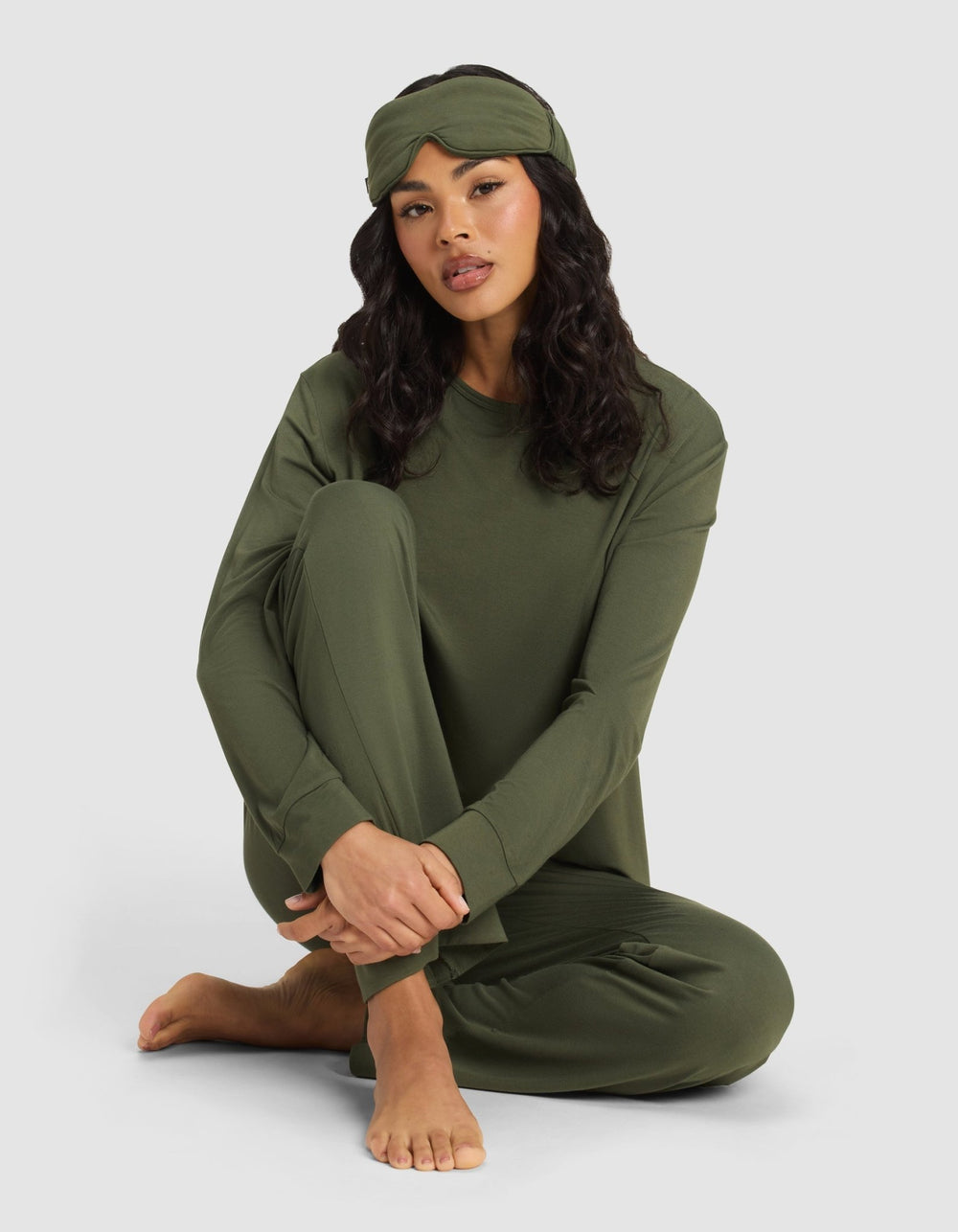 Bamboo Stretch-Knit Sleep Mask - Quahog Bay Bedding