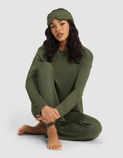 Bamboo Stretch-Knit Sleep Mask - Quahog Bay Bedding