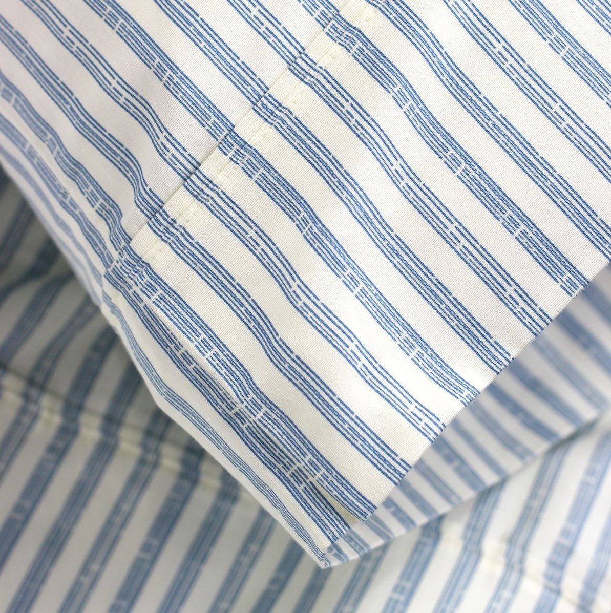 Bamboo Stripe Sheet Set - Quahog Bay Bedding