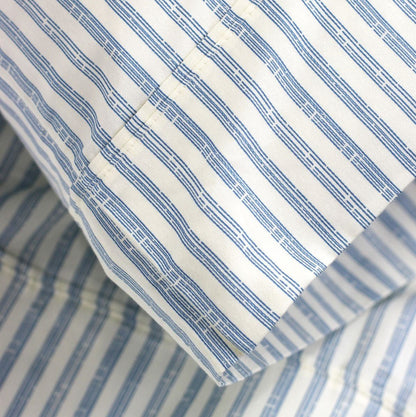 Bamboo Stripe Sheet Set - Quahog Bay Bedding