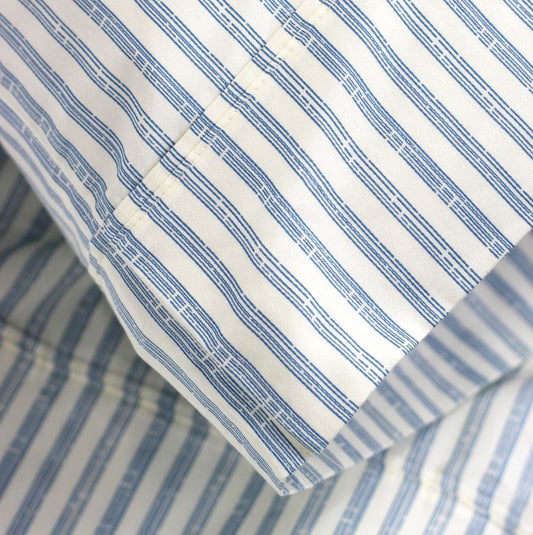 Bamboo Stripe Sheet Set - Quahog Bay Bedding