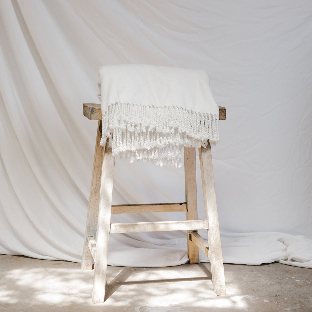 Bamboo Tassel Throw - 100% Bamboo Throw - Quahog Bay Bedding
