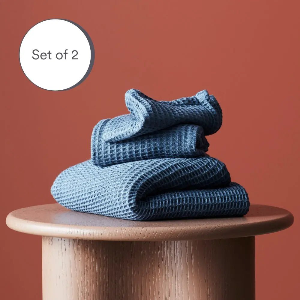 Bamboo Waffle Towels - Quahog Bay Bedding