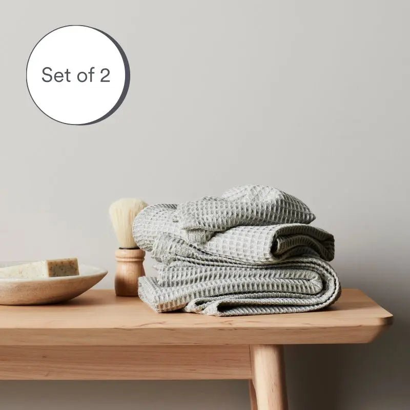 Bamboo Waffle Towels - Quahog Bay Bedding
